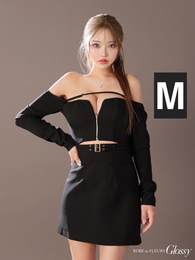 ROBE de FLEURS ブラックミニワンピース 楽天市場】【ROBE de FLEURS Glossy / ローブドフルール