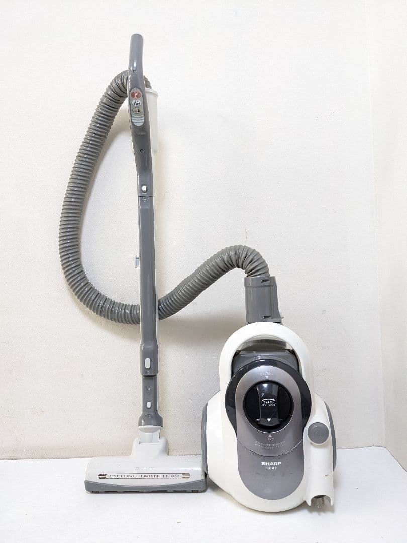 SHARP シャープ EC-CT11-S サイクロン式掃除機 2011年製 - メルカリ