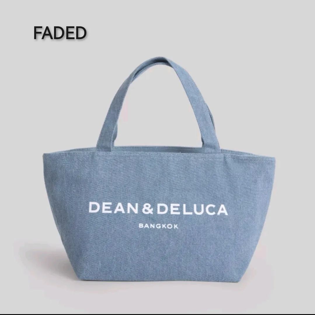 DEAN & DELUCA ★タイバンコク限定★デニムトートバッグ Sサイズ タイ限定 DEAN&DELUCA CLOUDY デニム バンコク トートバッグ S