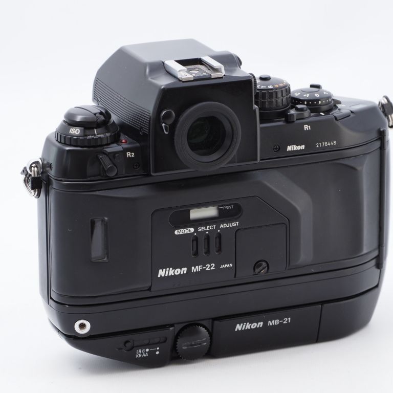 Nikon ニコン F4s AFフィルム一眼レフ ボディ MB-21 MF-22