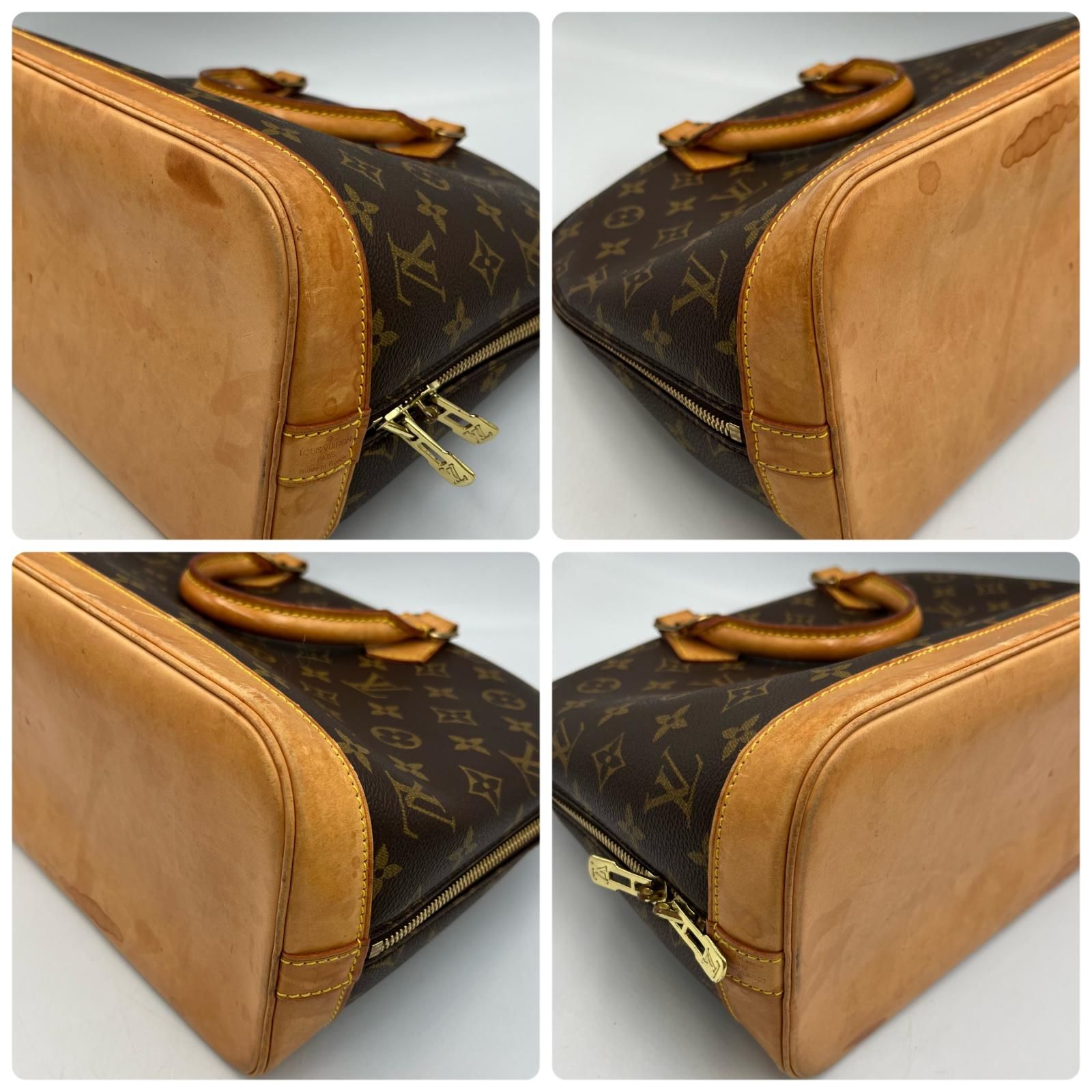 モノグラムキャンバス ブラウン