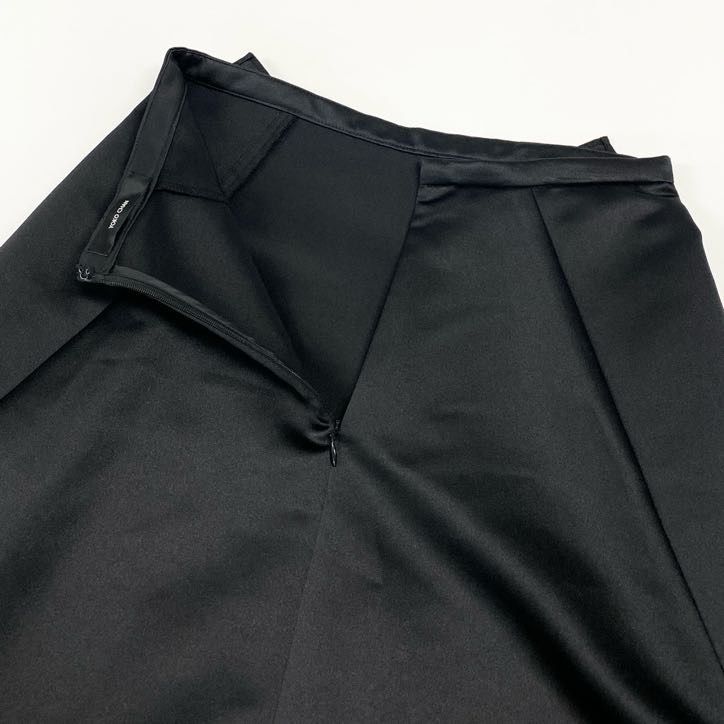 45k18 YOKO CHAN 日本製 ラッフルフレアスカート ボトムス ロング
