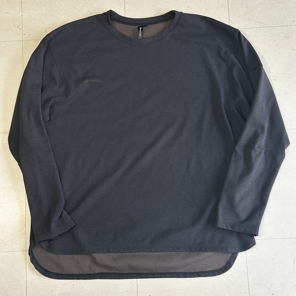 tilak ACRONYM ティラック アクロニウム Del Tee L|S Black カットソー ブラック系 size XL 中目黒A06