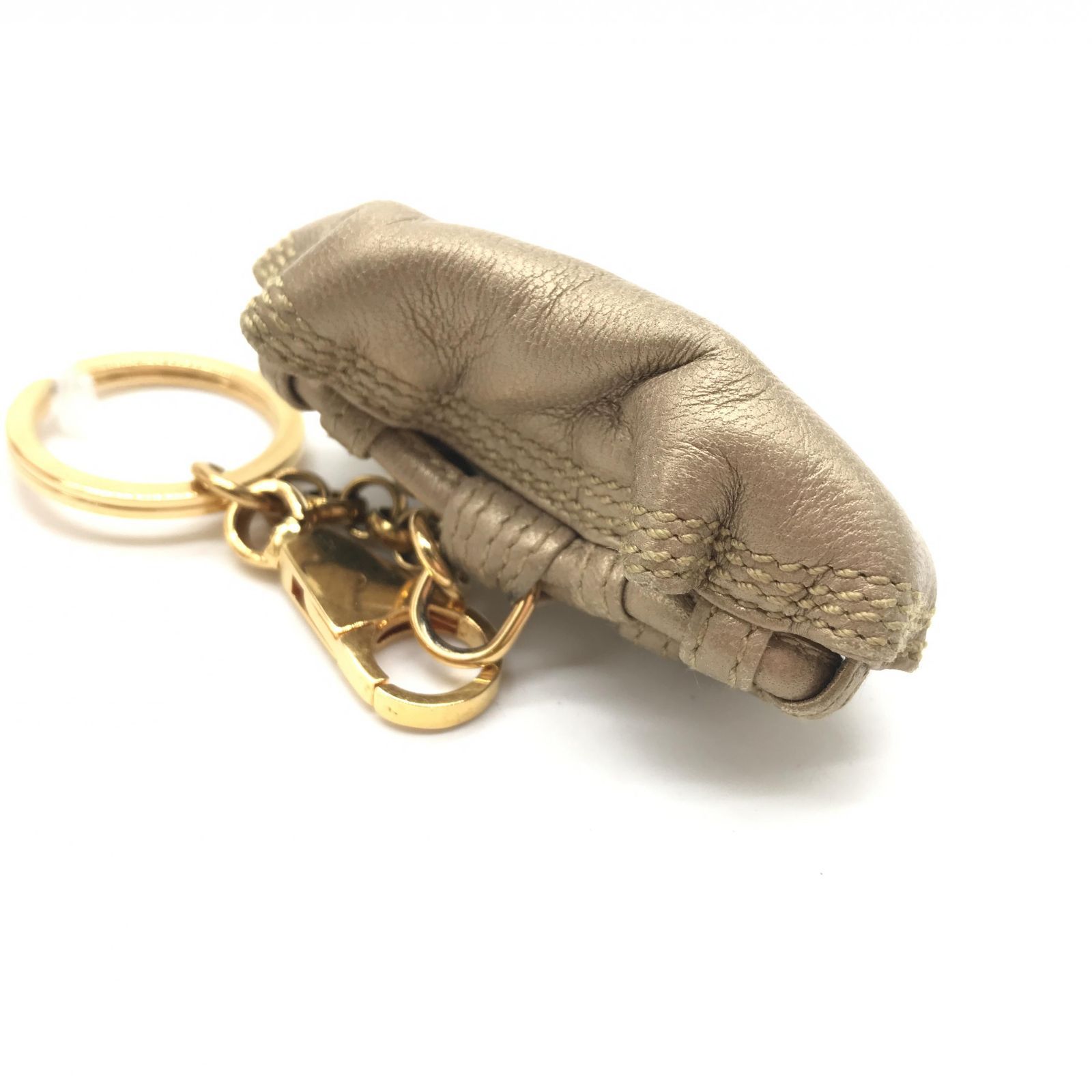 LOEWE ロエベ バックチャーム キーホルダー ナッパアイレ レザー