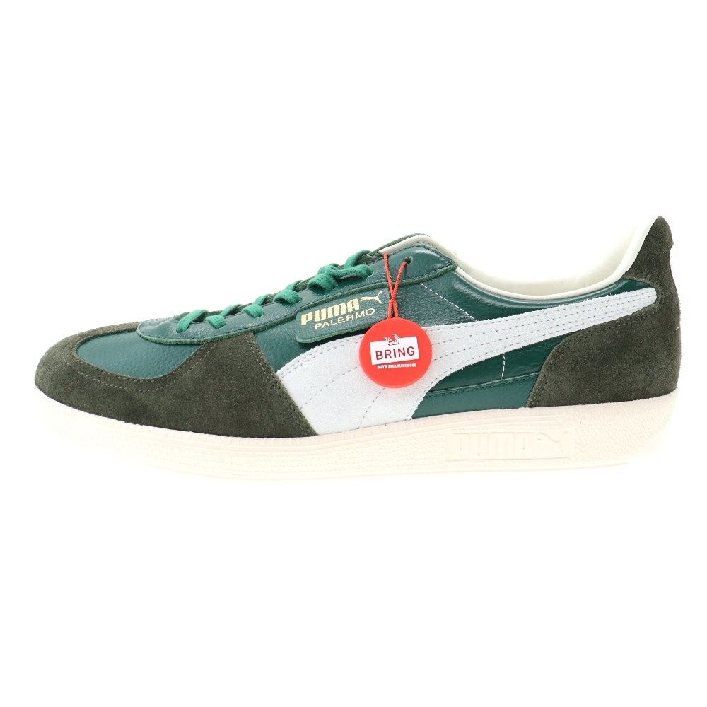 PUMA (プーマ) ×SOMA PALERMO MIJ GREEN MONSTAR ×ソーマ パレルモ ローカットスニーカー メイドインジャパン グリーン US10.5/28.5cm 402420-01