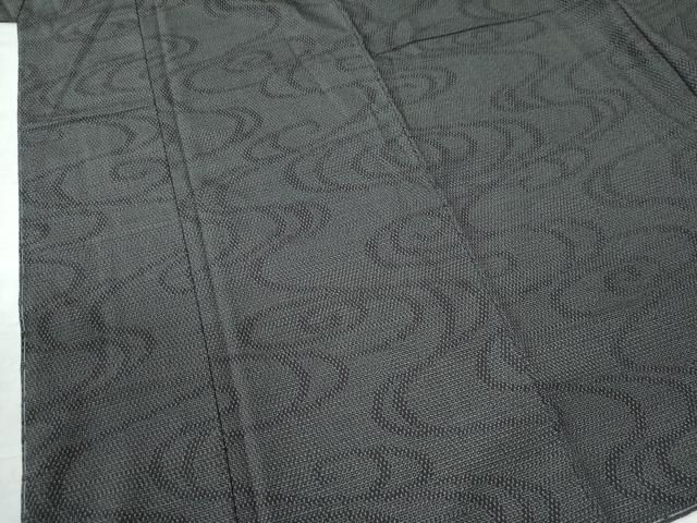 平和屋着物●本塩沢　110亀甲　流水文　やまと誂製　正絹　逸品　未使用　CAAU2841yc 平和屋着物○本塩沢 110亀甲 流水文 やまと誂製 正絹 逸品 未使用