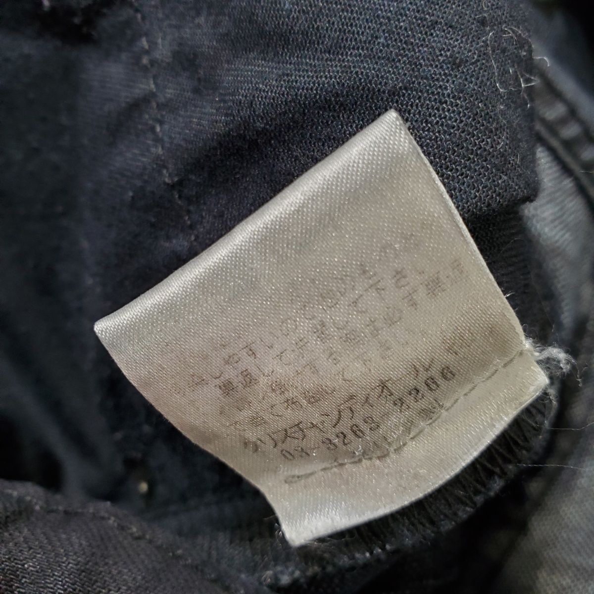 ブラックスキニーデニム W27