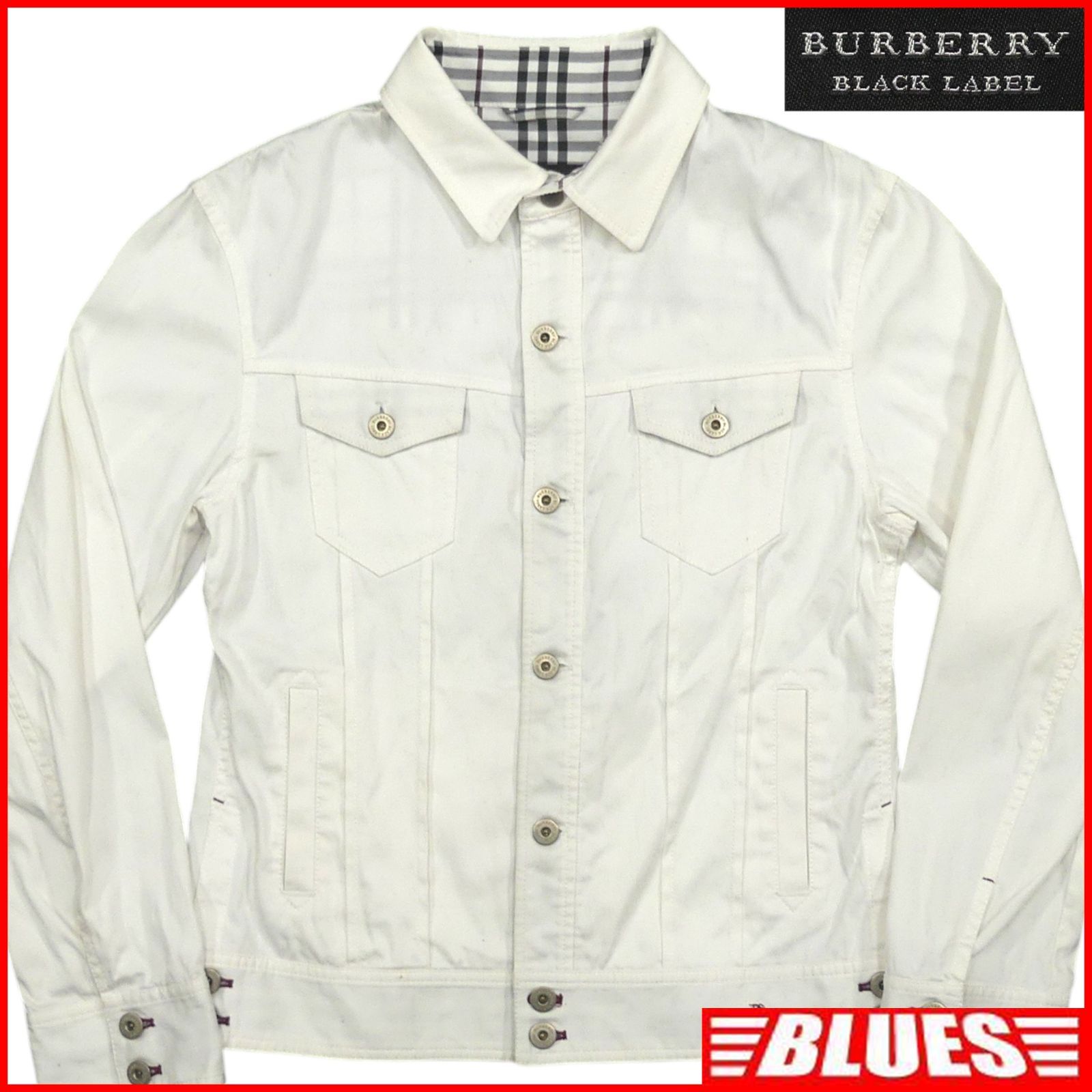 BURBERRY BLACK LABEL 廃盤 バーバリーブラックレーベル L デニム 