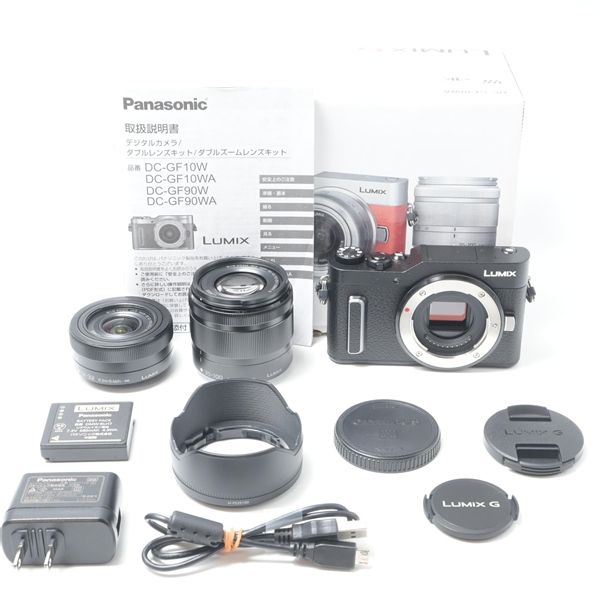 パナソニック Panasonic LUMIX DC-GF10WA-K ダブルレンズキット