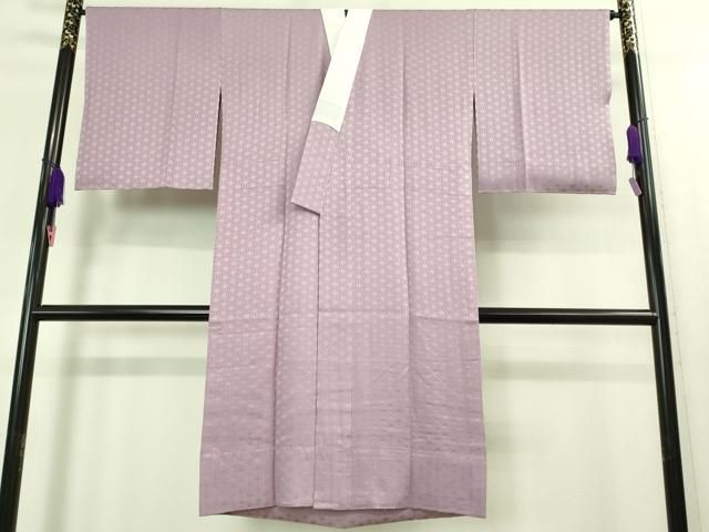 平和屋着物 上質な長襦袢 無双仕立て 麻の葉地紋 紅藤色 ♥ DZAA8341kh5