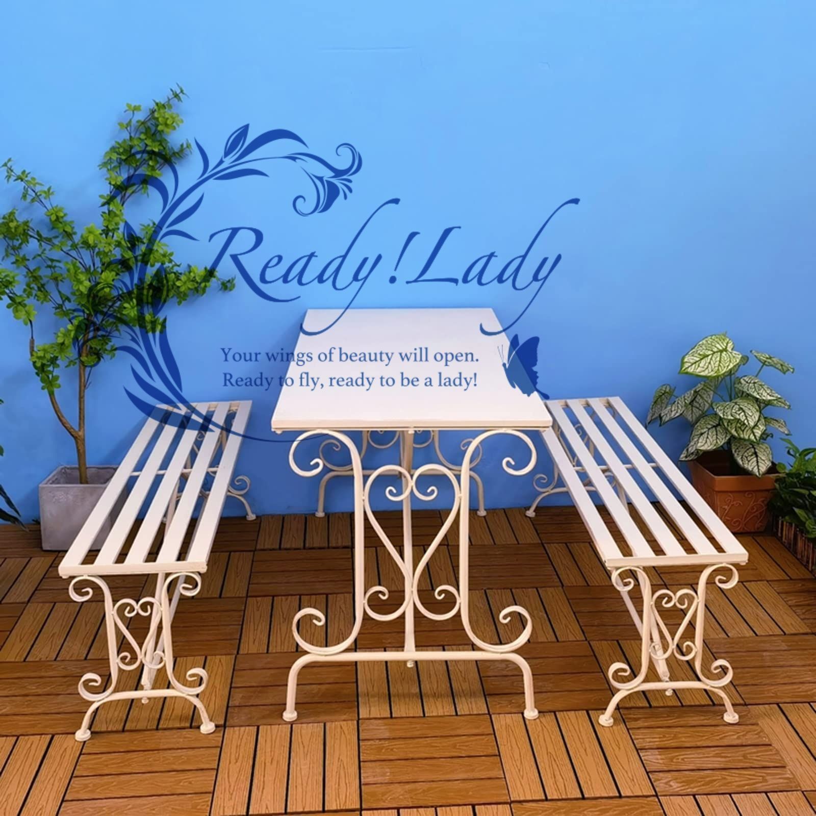 ガーデンベンチ ガーデンチェア 3シート パークベンチ 屋外 防水性と耐日光性 中庭や庭園に適した 120x31x40.5cm 最大耐荷重217kg STEELWINDOWSANDDOORS_COM