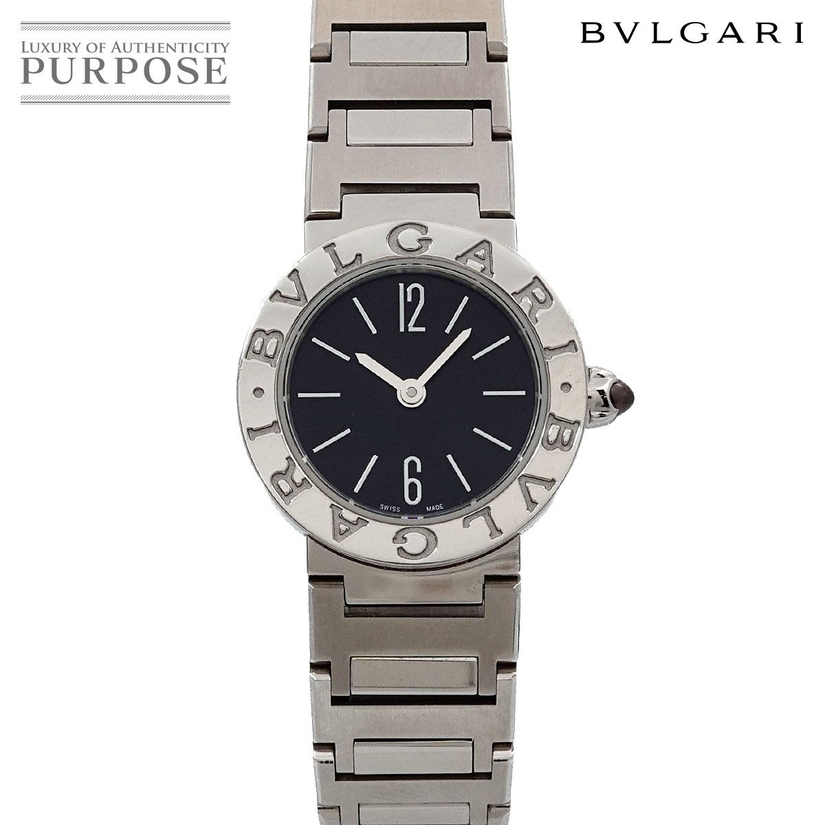 ブルガリ BVLGARI ブルガリブルガリ BB23S レディース 腕時計 ブラック クォーツ ウォッチ BVLGARIBVLGARI 90276229