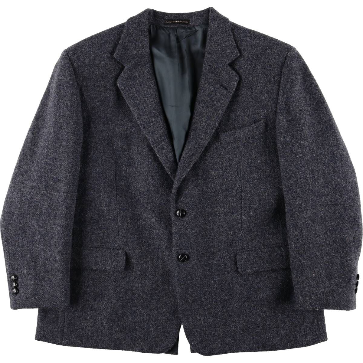 古着 MOORES Harris Tweed ハリスツイード ウールテーラードジャケット