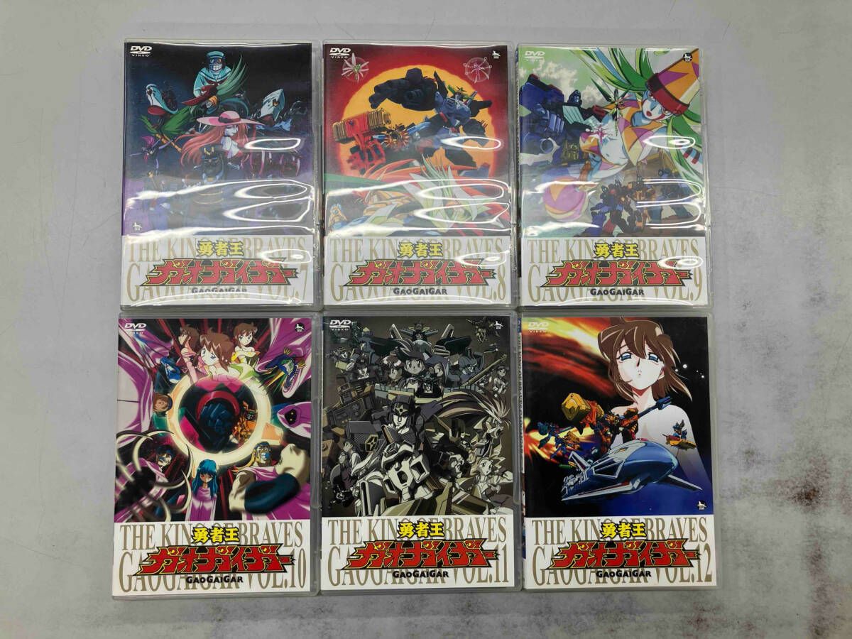 【新品未開封】勇者王ガオガイガー DVD全12巻セット DVD 勇者王ガオガイガー 全12巻 & FINAL 全8巻 セット