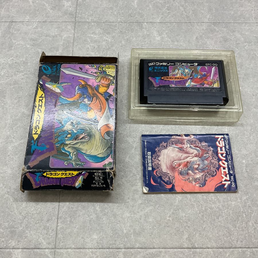 ファミリーコンピューター/ファミコン/FC ドラゴンクエスト カセット/ソフト ファミリーコンピューター/ファミコン/FC ドラゴンクエスト