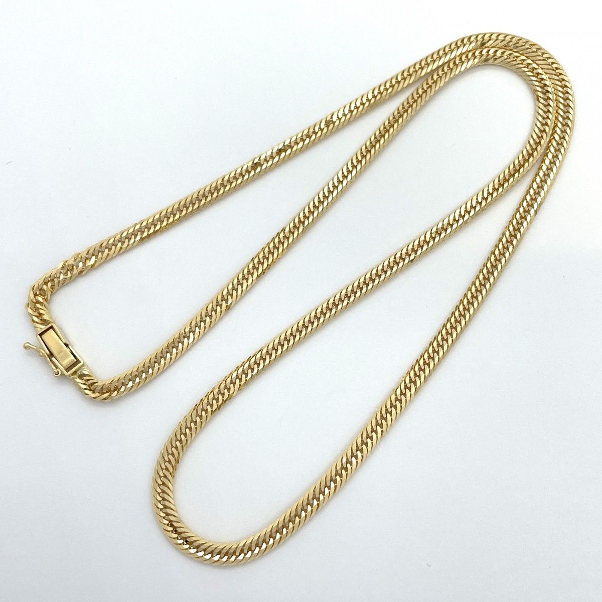 5khd038】喜平 ネックレス K18 ゴールド 12面 トリプル 50.7cm 20.6g  