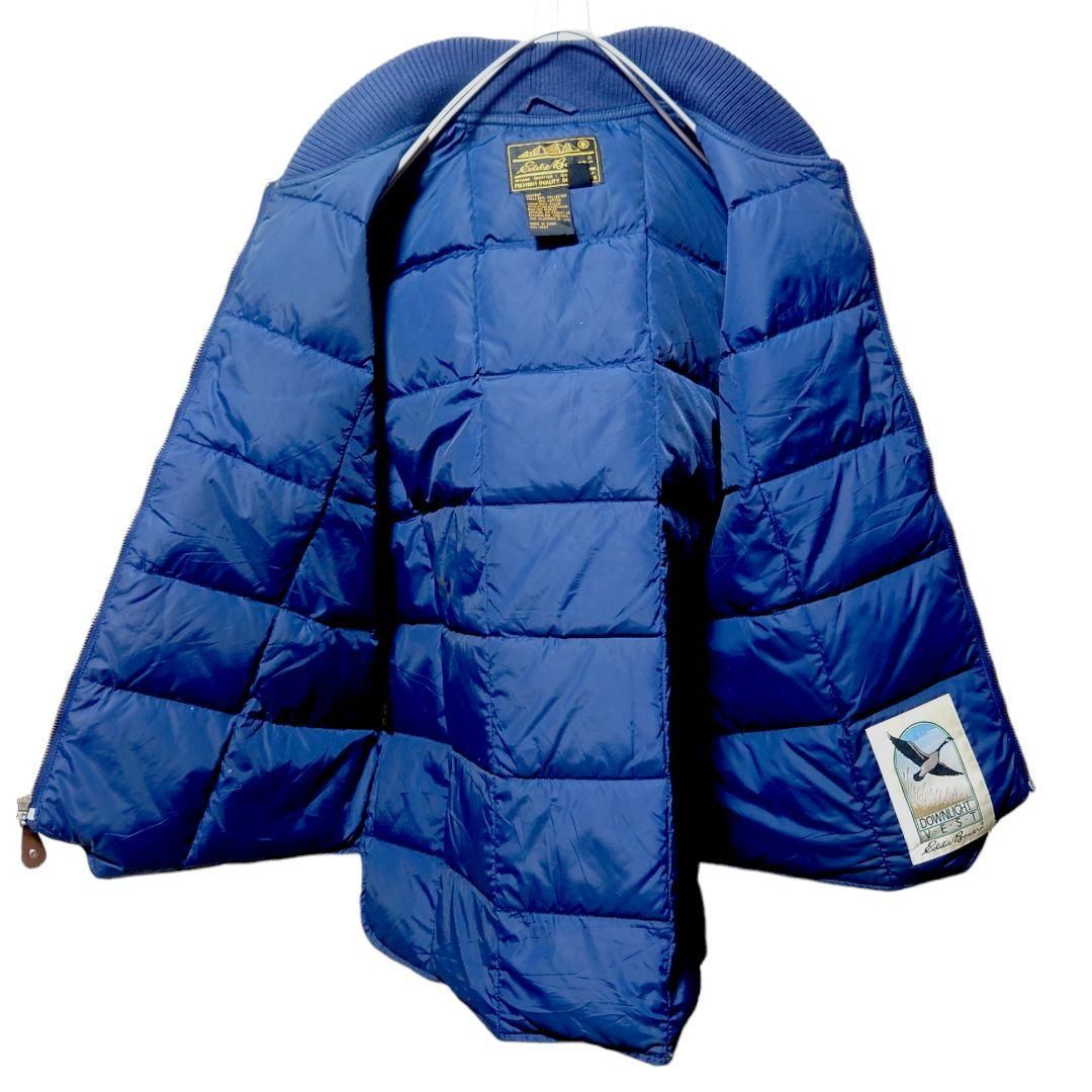 Eddie Bauer】80's 黒タグ グースダウンベストA-1312 - メルカリ