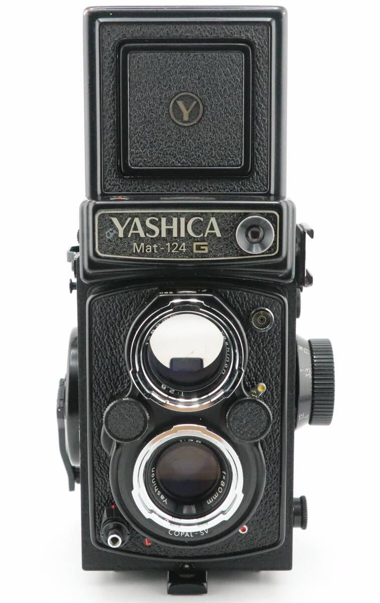 ヤシカ YASHICA Mat 124 G 二眼レフカメラ ケース付 W 0931＃3319