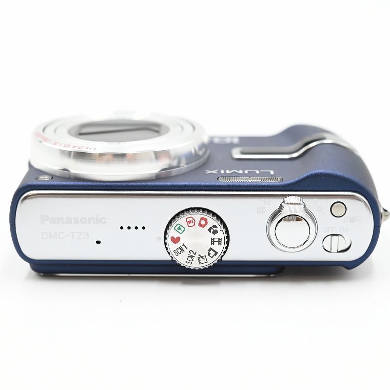 Panasonic パナソニック ストア デジタルカメラ LUMIX DMC-TZ3 ブルー