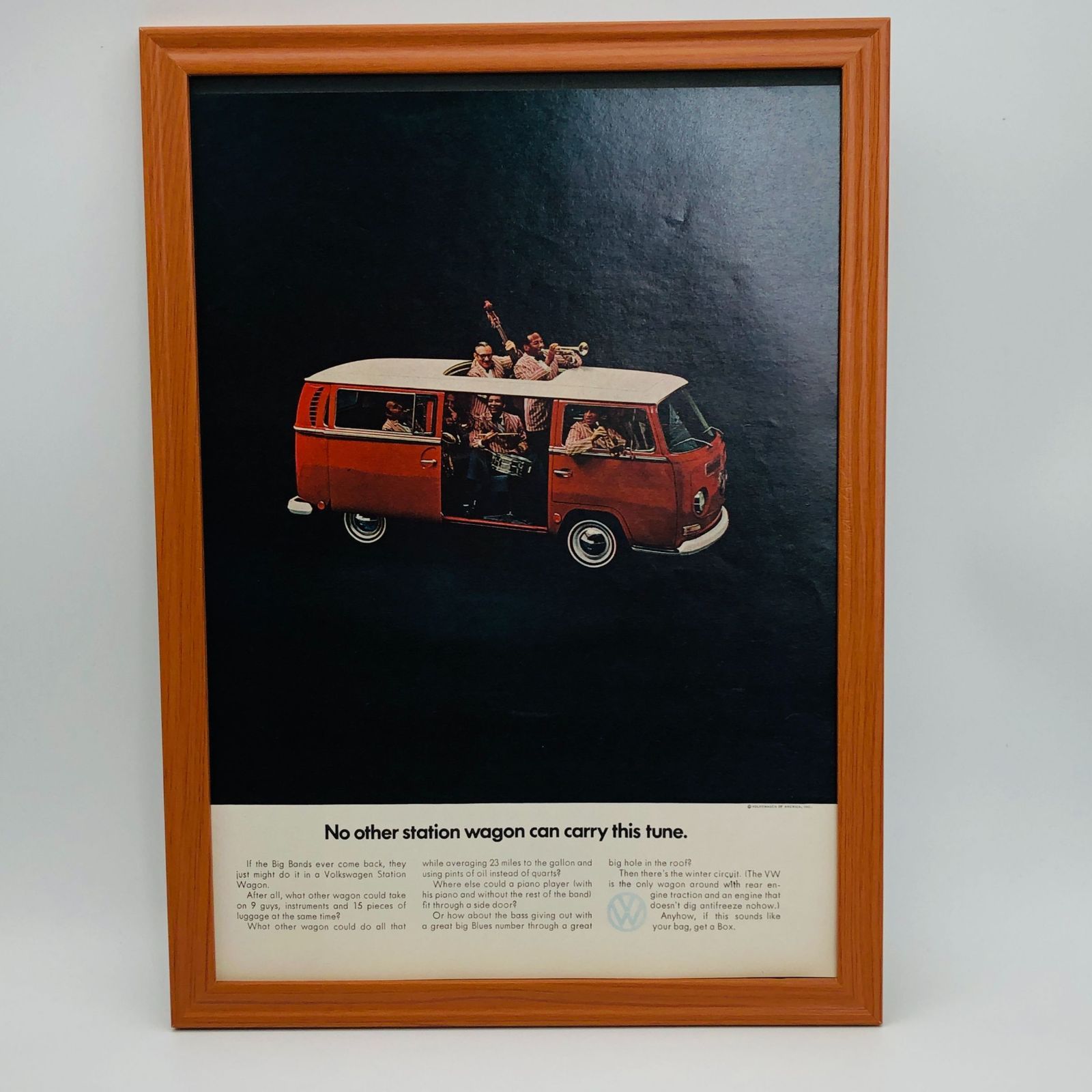 ビンテージ 広告 ポスター 『 フォルクスワーゲン (Volkswagen