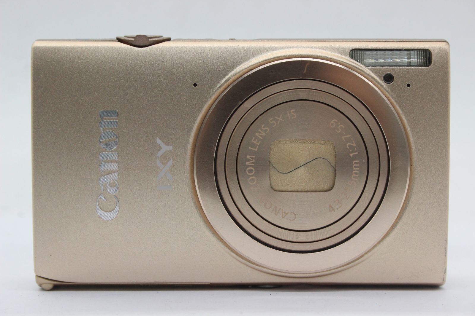 返品保証】 キャノン Canon IXY 430F ゴールド 5x IS コンパクト 