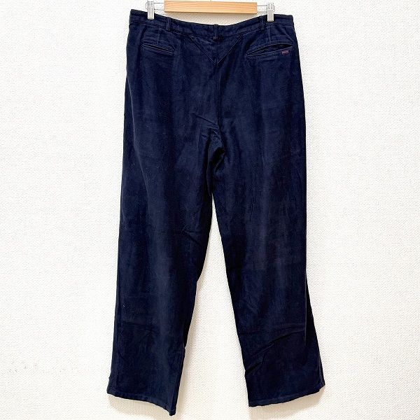 anc パパス Papas パンツ LL 紺色 チェック 大きいサイズ メンズ 965593