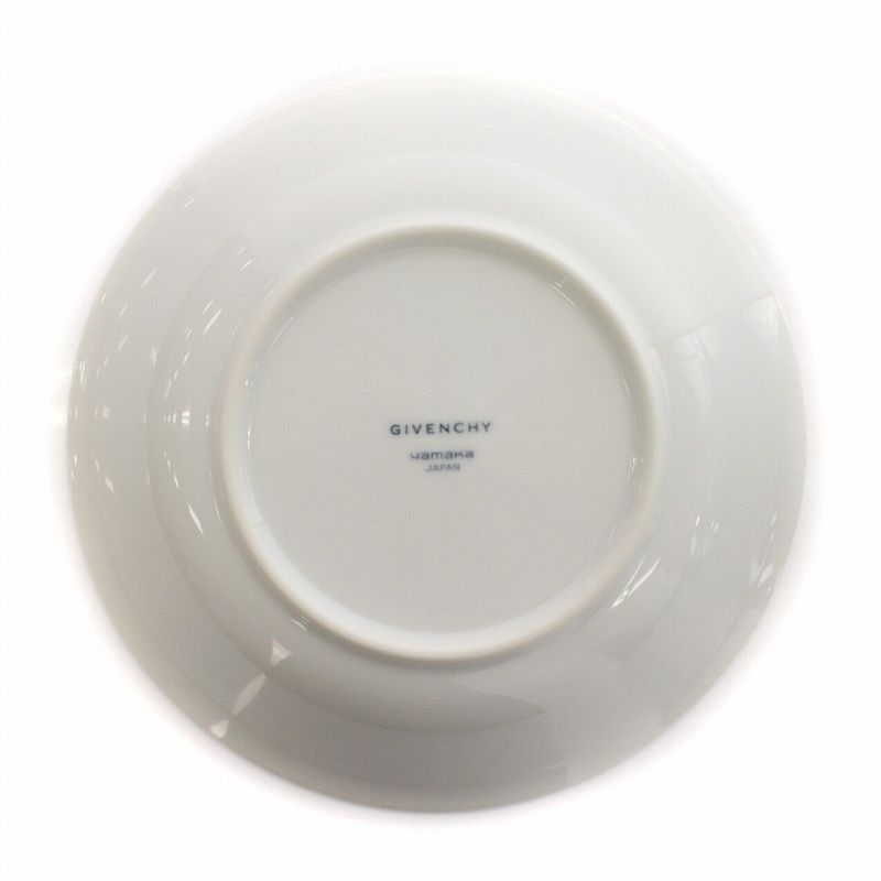 Givenchy 陶器皿 ホワイト 金縁デザイン お買い得！】☆GIVENCHY