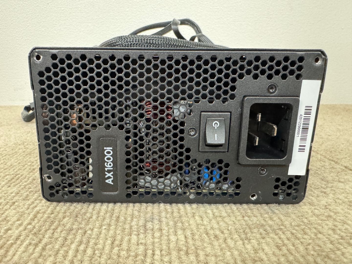 CORSAIR AX1600i 1600W ATX電源 PC電源ユニット PC パソコン 動作 済 PT924 VETTDRUCK_DE