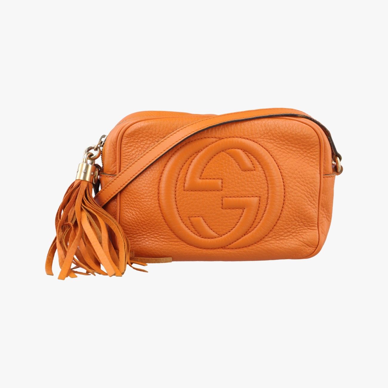 グッチGucciソーホーオレンジレザー308364F018288508