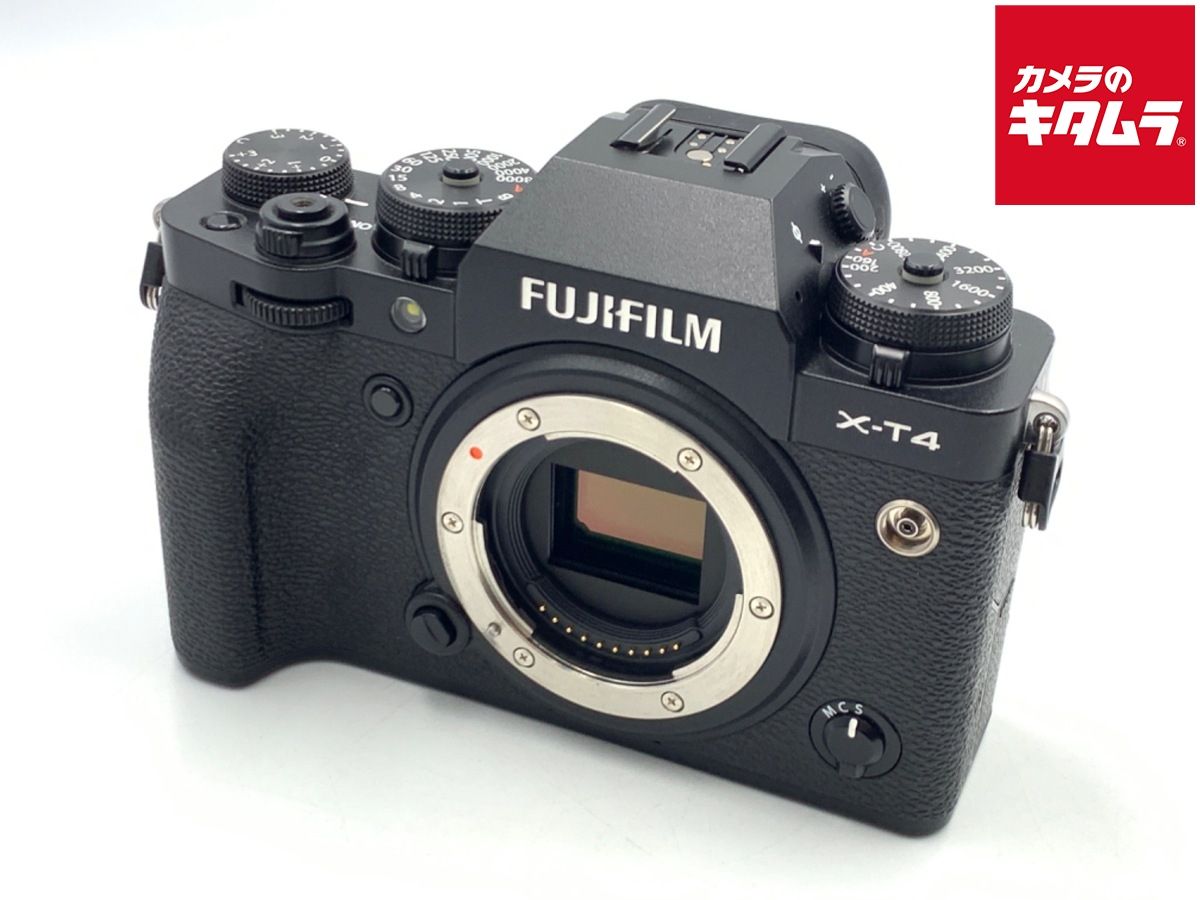 FUJIFILM 富士フイルム X-T4 ボディ ブラック メーカー保証付
