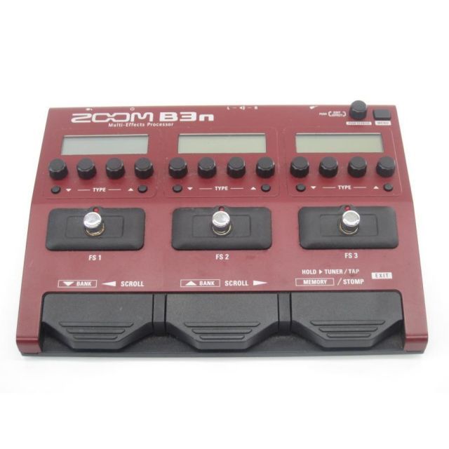 ZOOM ズーム B3n ベース用マルチエフェクター UD3640