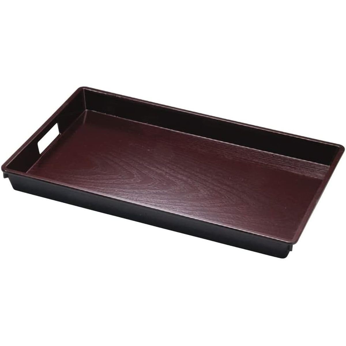 【新着商品】シンプル 03 プラスチック 材質 素材 4.0cm x x 36.0cm 54.4cm 日本製 サイズ 盆 A)尺8木目脇取盆新溜SL 54cm お盆 トレー 滑り止め加工 J-kitchens