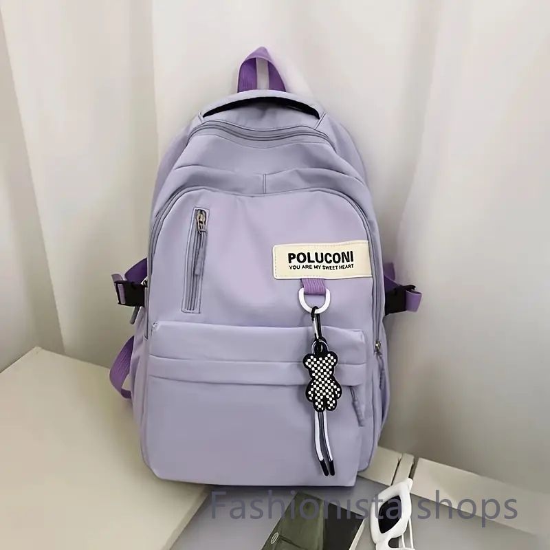 新品】オックスフォード生地 バックパックシンプルな