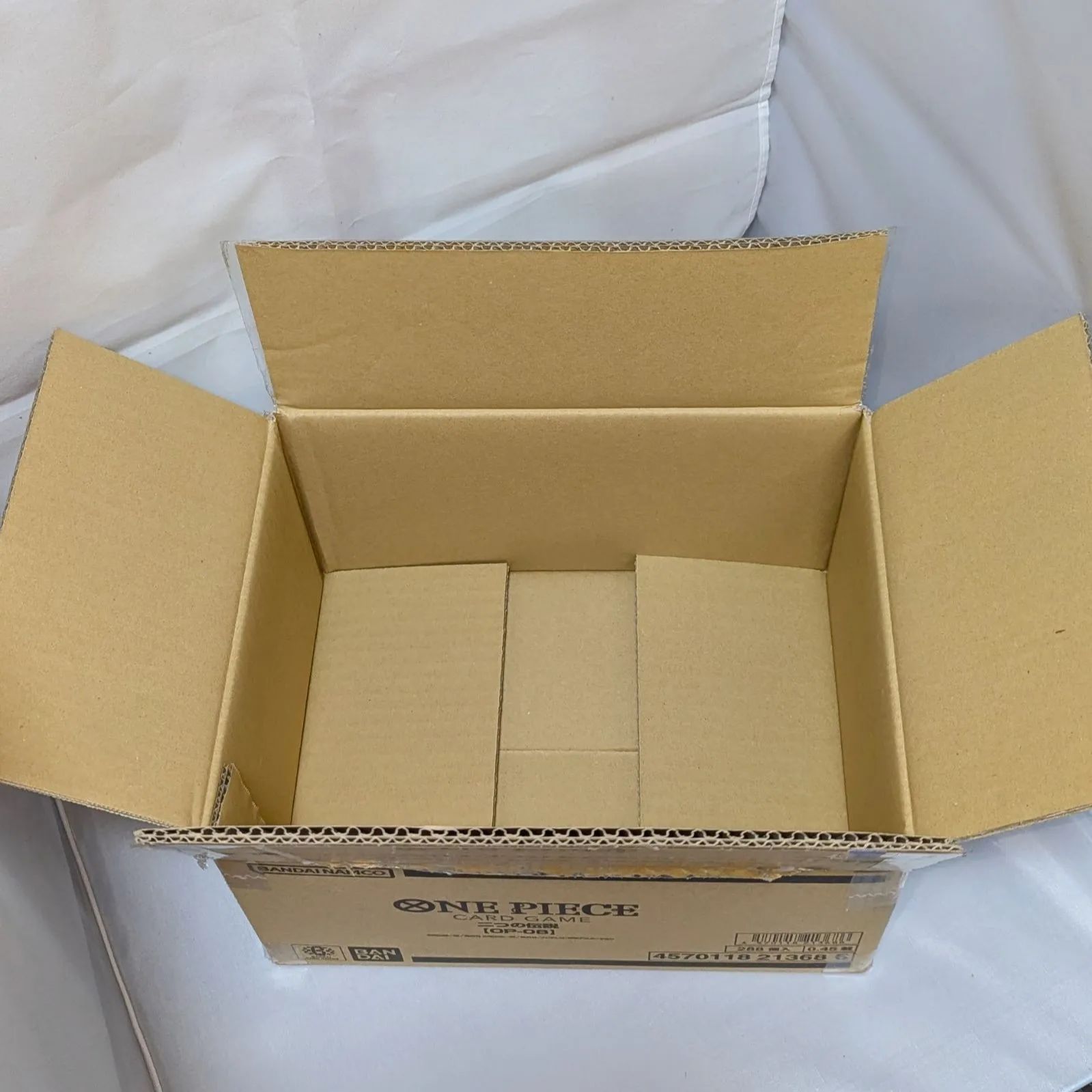 カートンダンボール】ONE PIECE 2つの伝説 空箱 - メルカリ