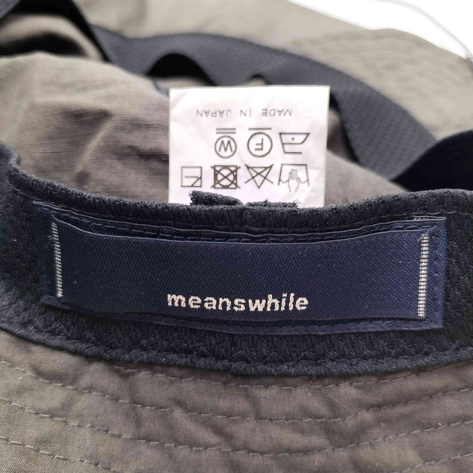 ミーンズワイル meanswhile 21SS Split 6 Panel Hat スピリット