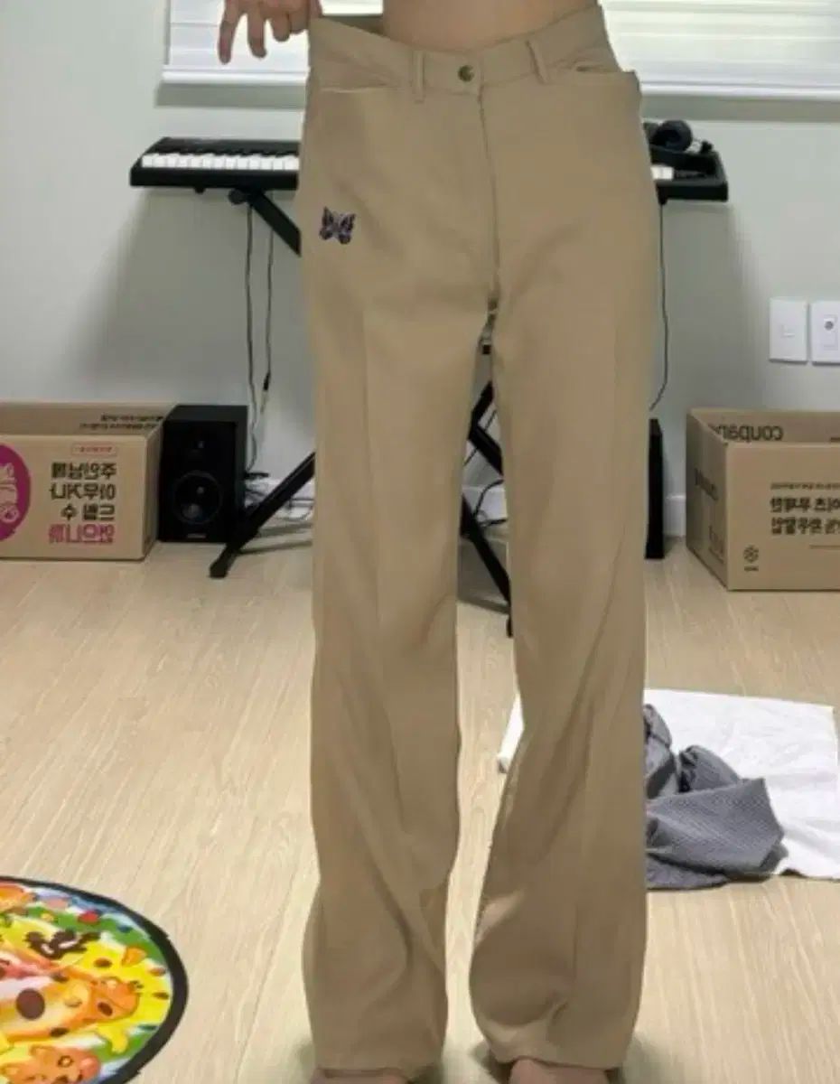  ニードルズ ブーツカット ブラック Sサイズ チノパン パンツ