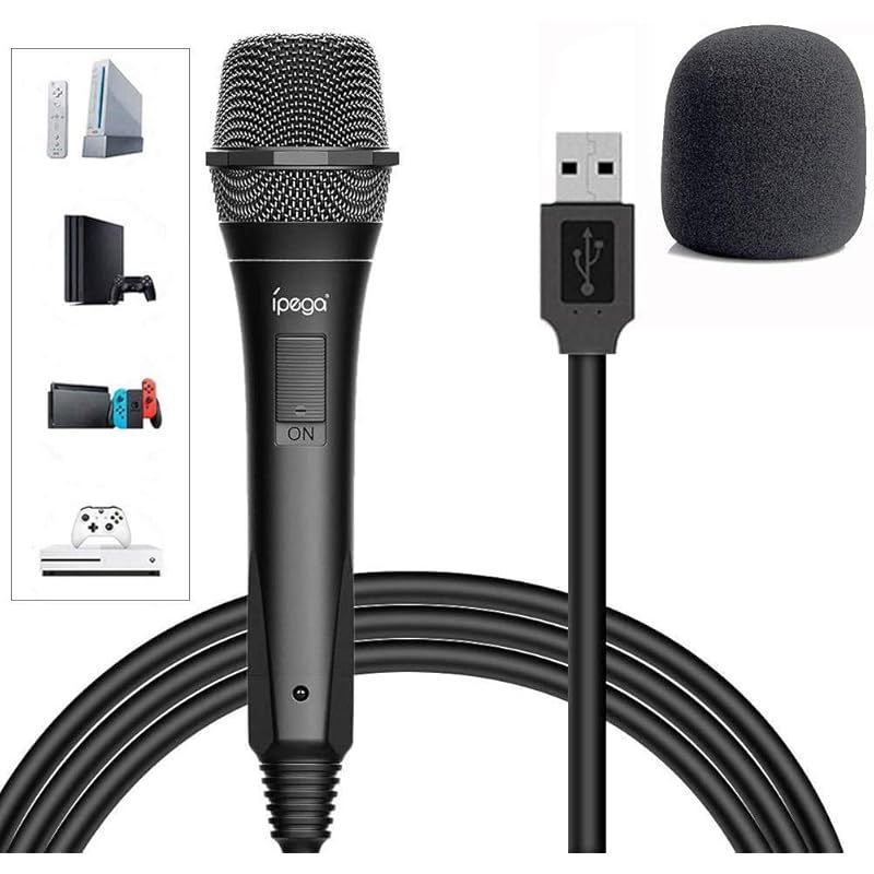 Switch Nintendo カラオケマイク カラオケ機器 USBアダプター&3M