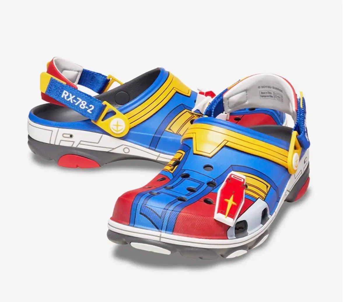 Crocs クロックス × ガンダム オール テレイン klogg クロッグ ＆ ジビッツ 290 サイズ