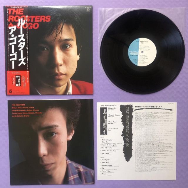 美盤 美ジャケ 1980年オリジナルリリース盤 ルースターズ Roosters LP