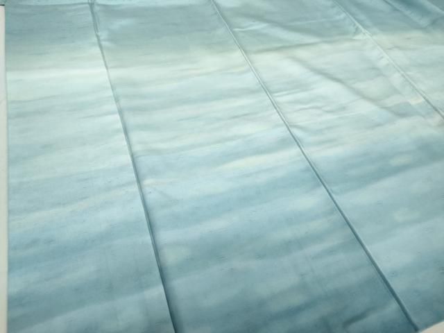 平和屋着物○石川県指定無形文化財 牛首紬 白山工房 手織り 訪問着 霞  