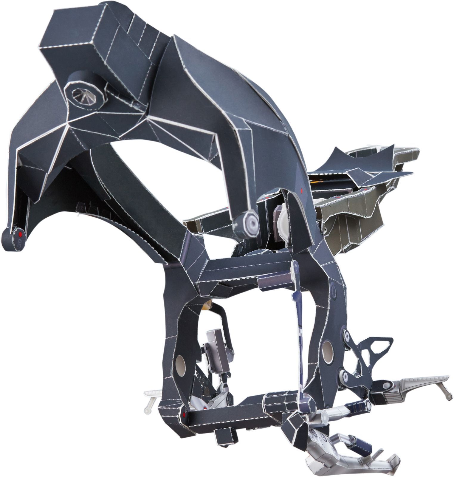 超精密バイクペーパークラフトヤマハ_YZF-R1M_2台セット