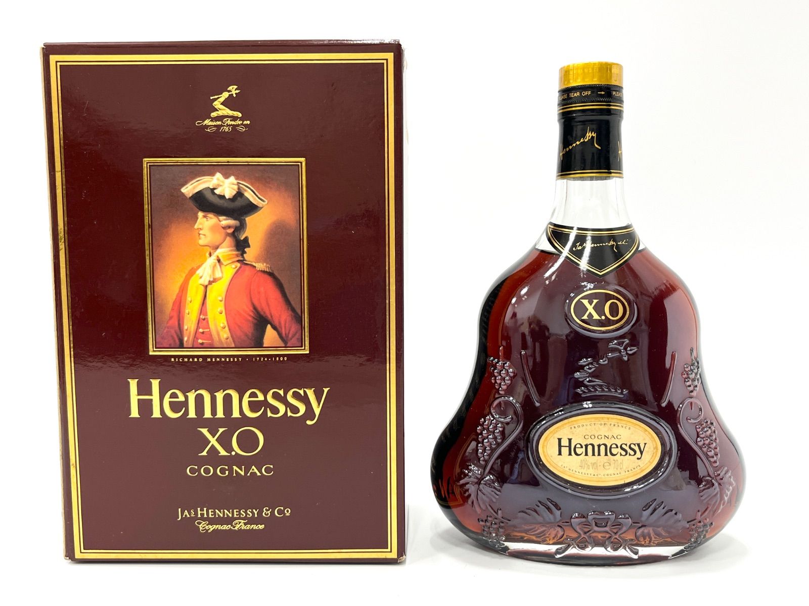 ヘネシーXO クリアボトル 金キャップ 700ml 40% 02