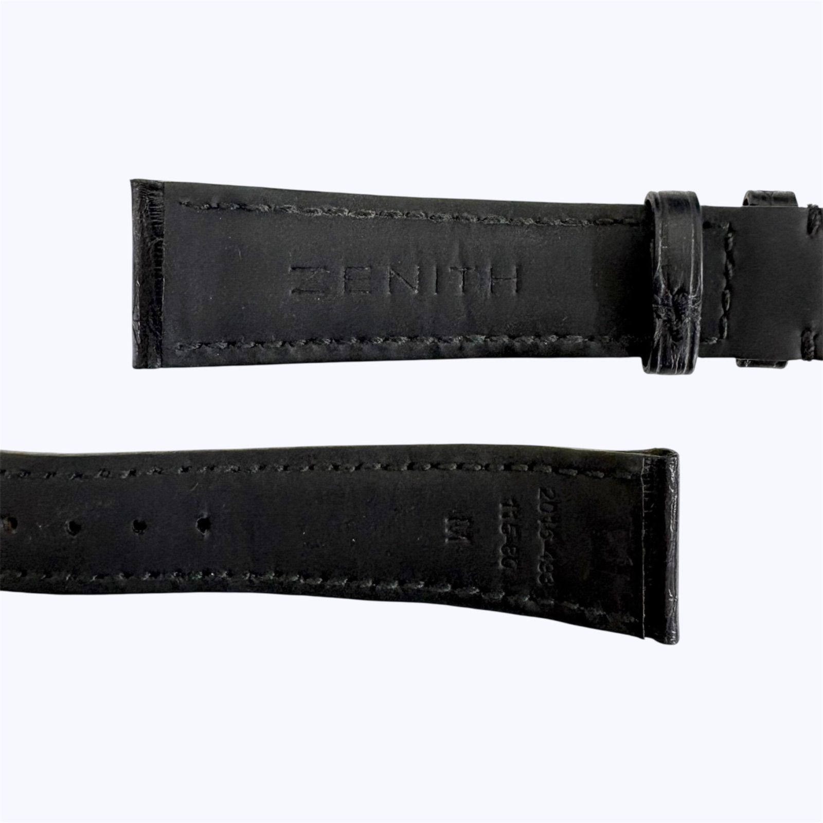 中古 時計バンド ZENITH ゼニス 純正 19mm 