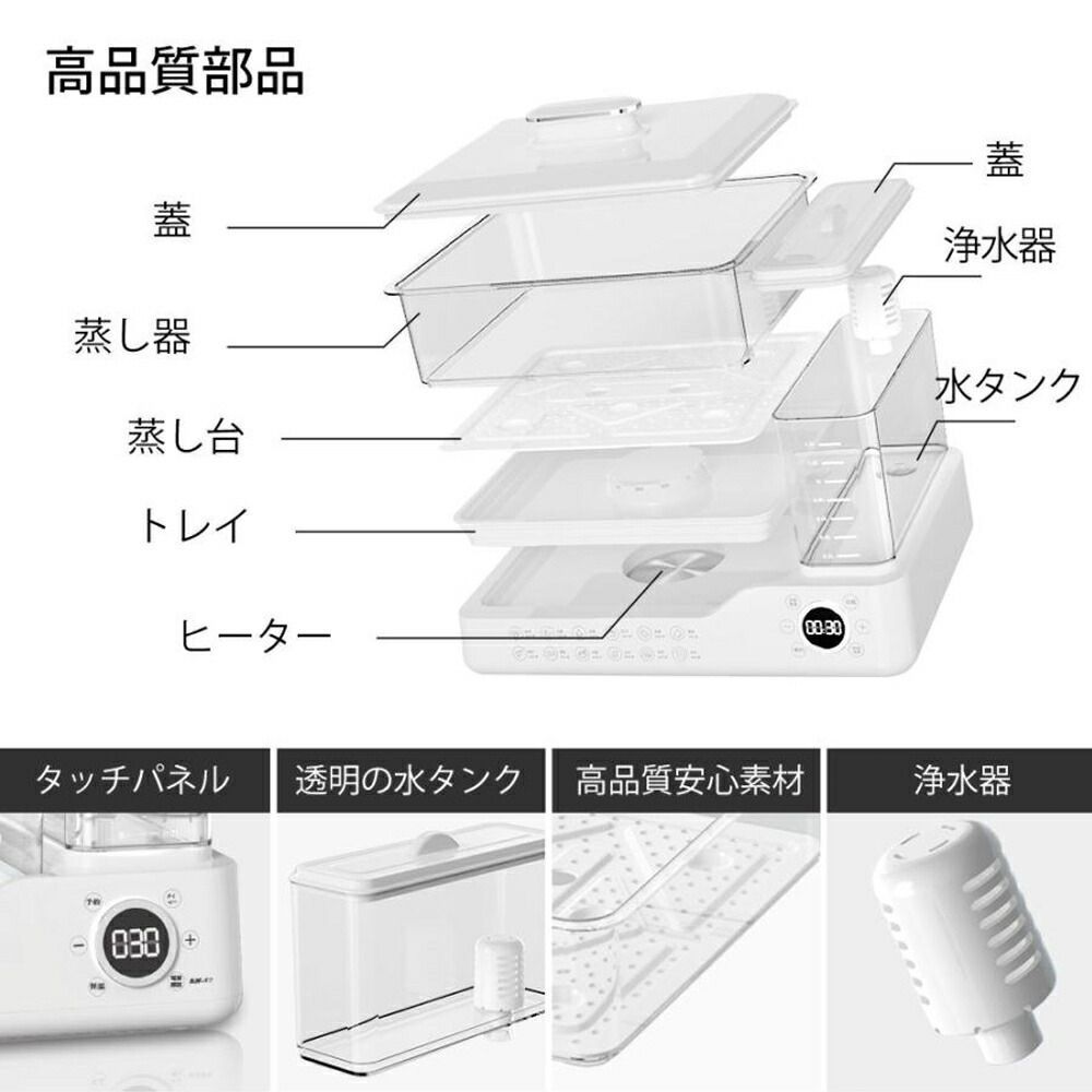 スチームクッカー 均一加熱