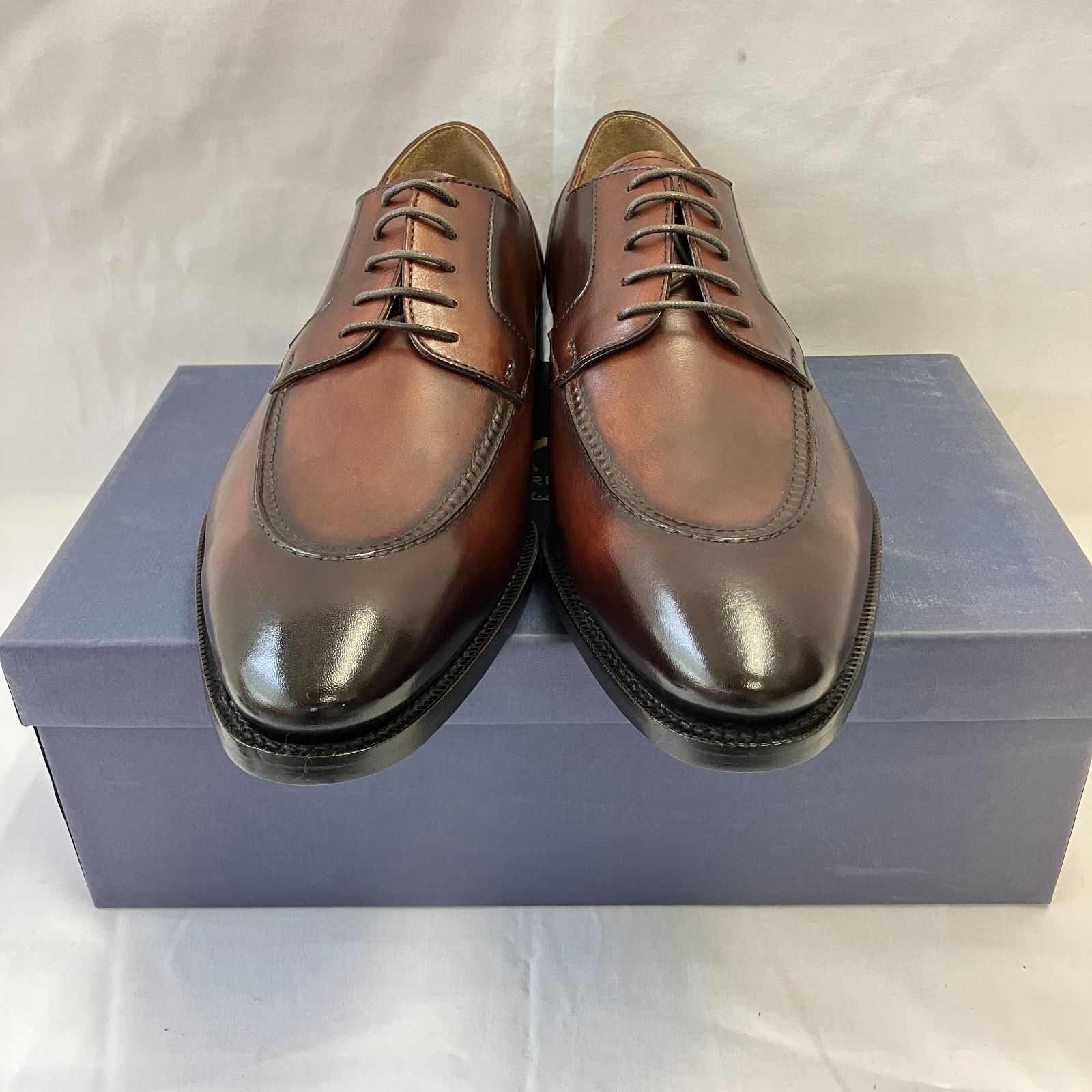 新品・未使用】本革 ビジネスシューズ 革靴 ダービー 新社会人 M51 