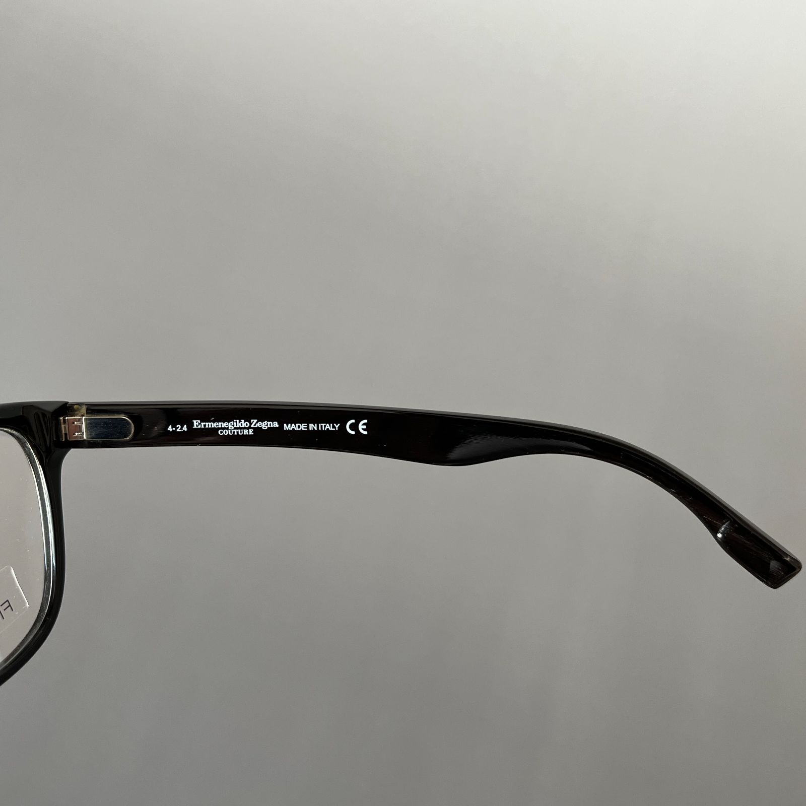 エルメネジルドゼニア メガネ Ermenegildo Zegna ウェリントン 
