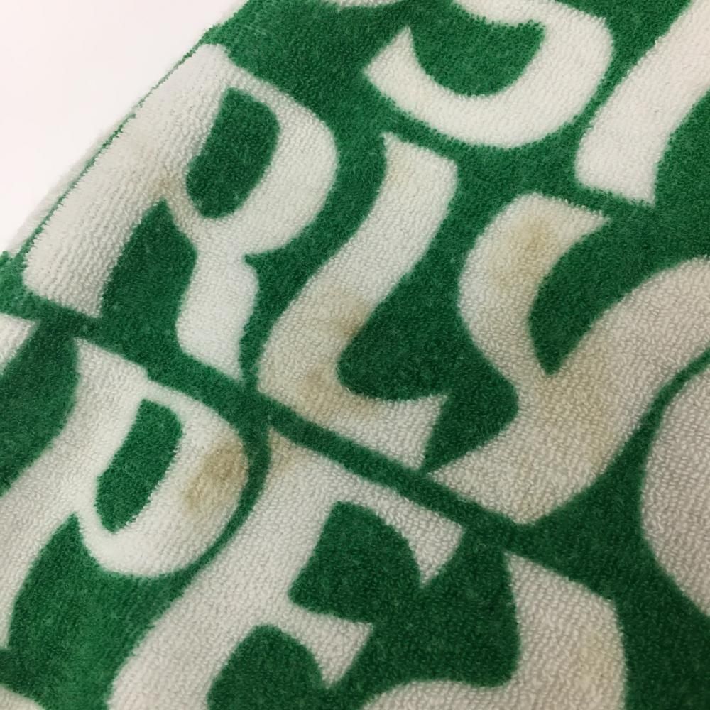 パーリーゲイツ ノースリーブハイネックシャツ グリーン×白
