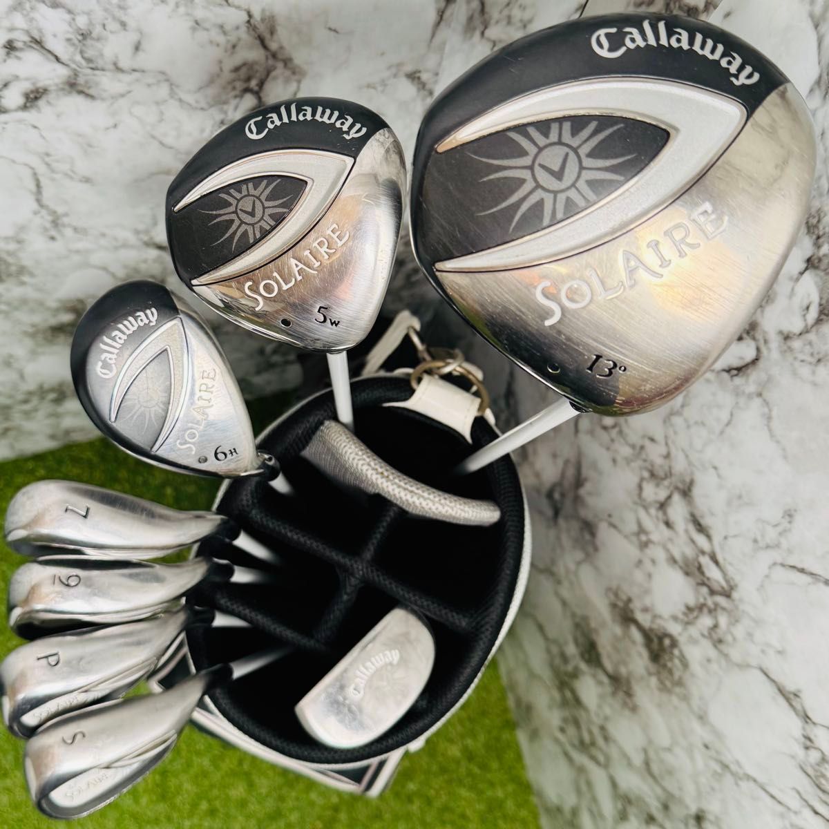 推奨 キャロウェイ ソレイユ レディースゴルフセット 8本 L