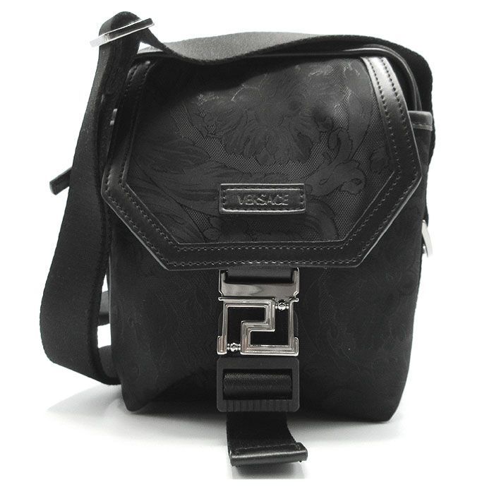 ヴェルサーチェ ショルダーバッグ ナイロン 【フラワー柄  