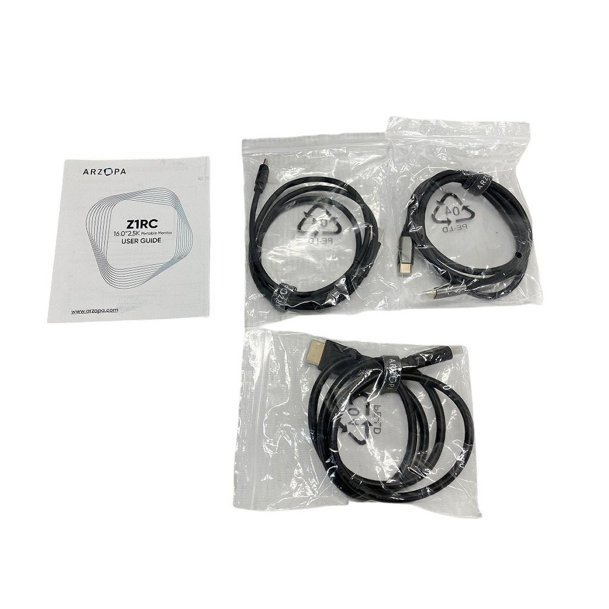 Arzopa Z1RC 16インチモニター 2.5K ポータブルモニター モバイル